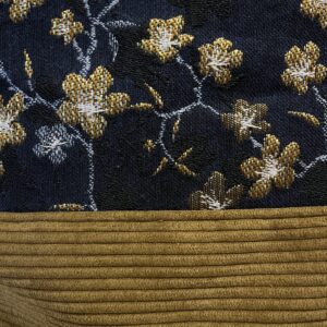 Trousse de toilette velours ocre